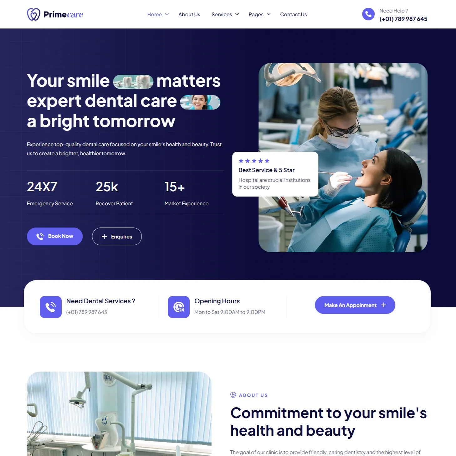 Dental mockup